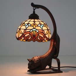 מנורת שולחן טיפאני ויטראז'...